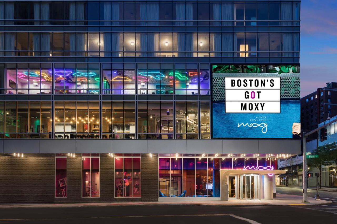 Moxy Boston Downtown Hotell Exteriör bild