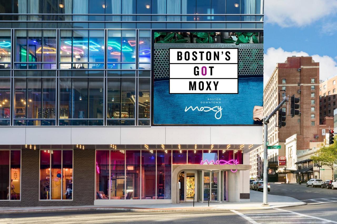 Moxy Boston Downtown Hotell Exteriör bild